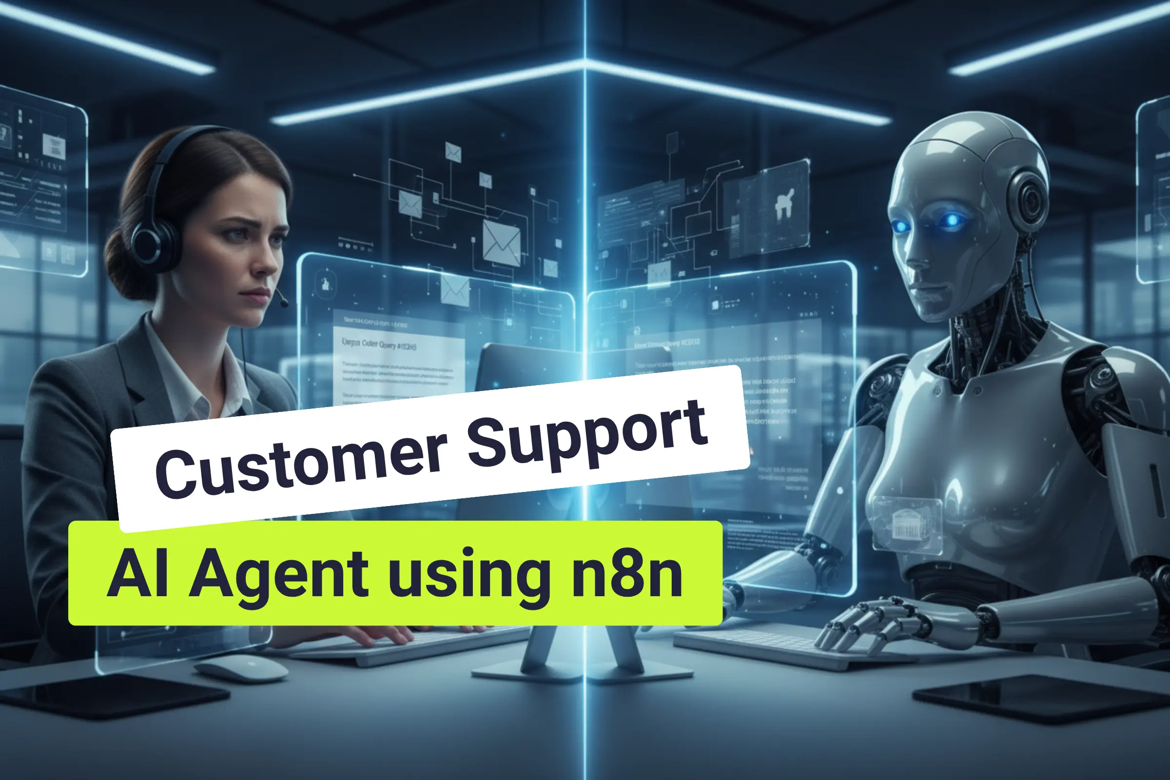 How we created a customer support AI Agent in one week using n8n